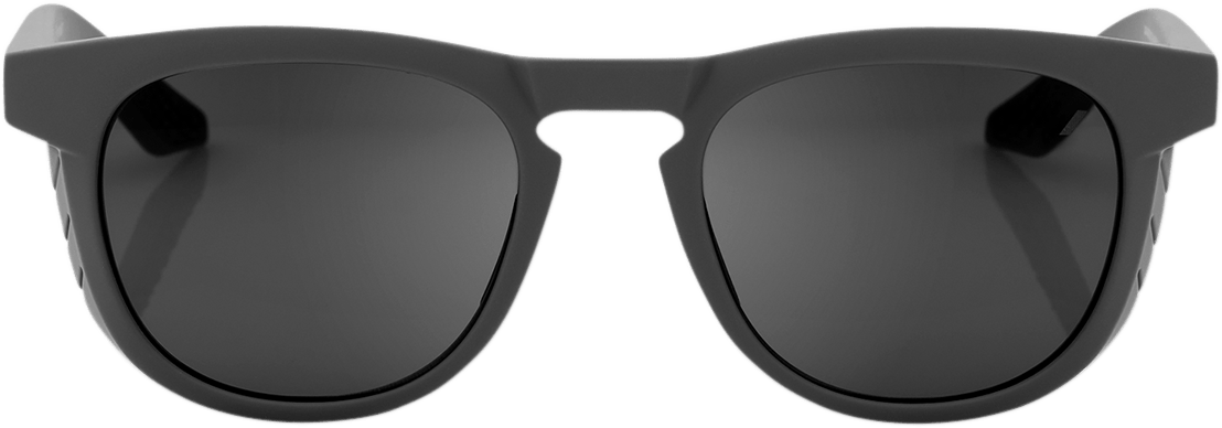 100% Slent Sunglasses - Gray - Smoke 61035-188-57 - Electrek Moto