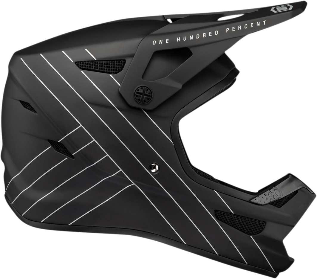 100% Status Helmet - Black - Large 80010-00004 - Electrek Moto