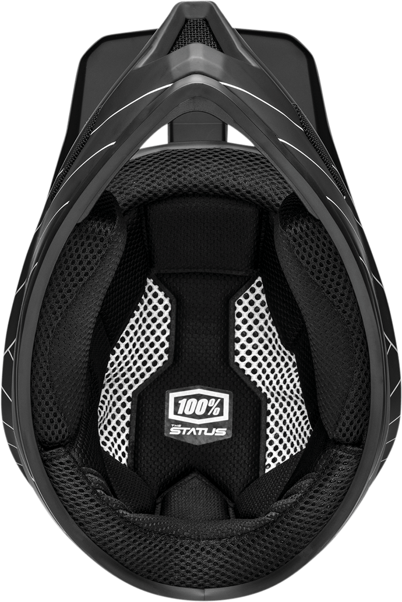 100% Status Helmet - Black - Large 80010-00004 - Electrek Moto