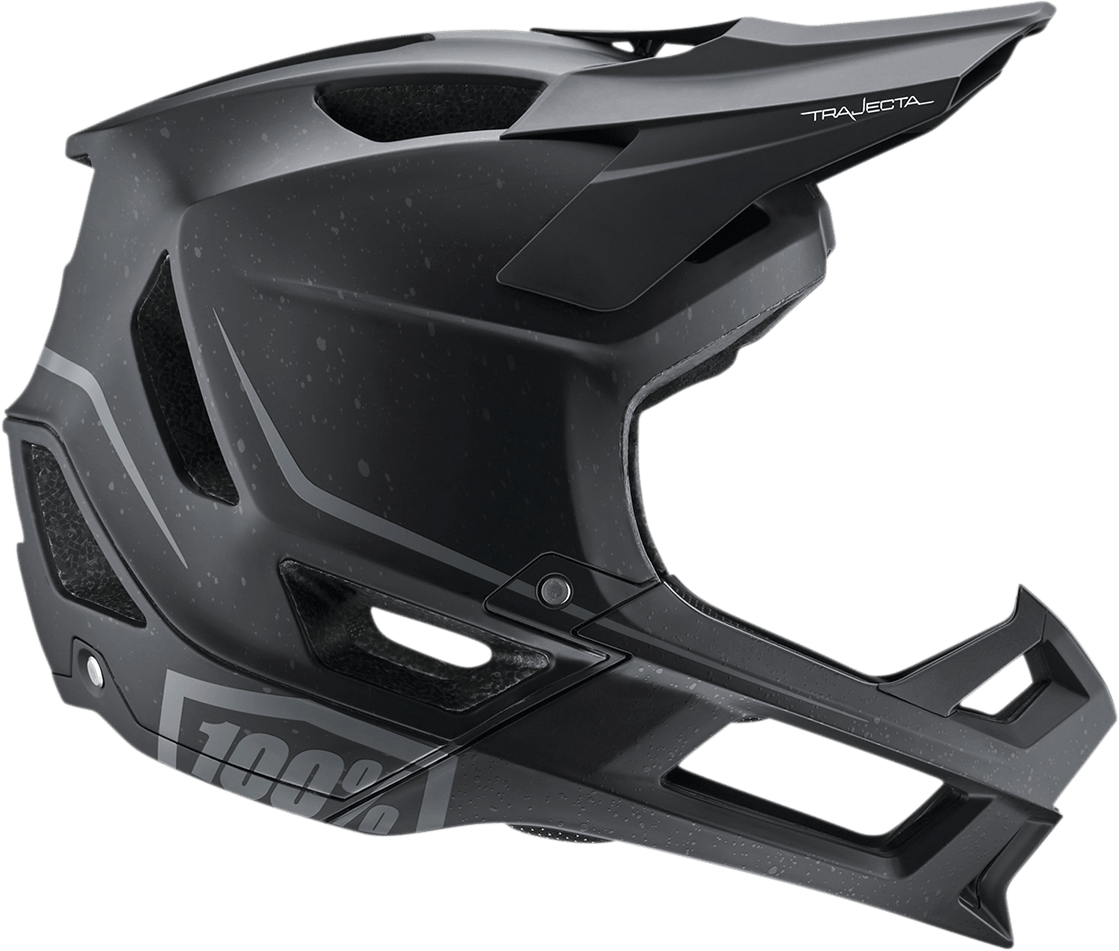 100% Trajecta Helmet - Fidlock - Black - Small 80003-00001 - Electrek Moto