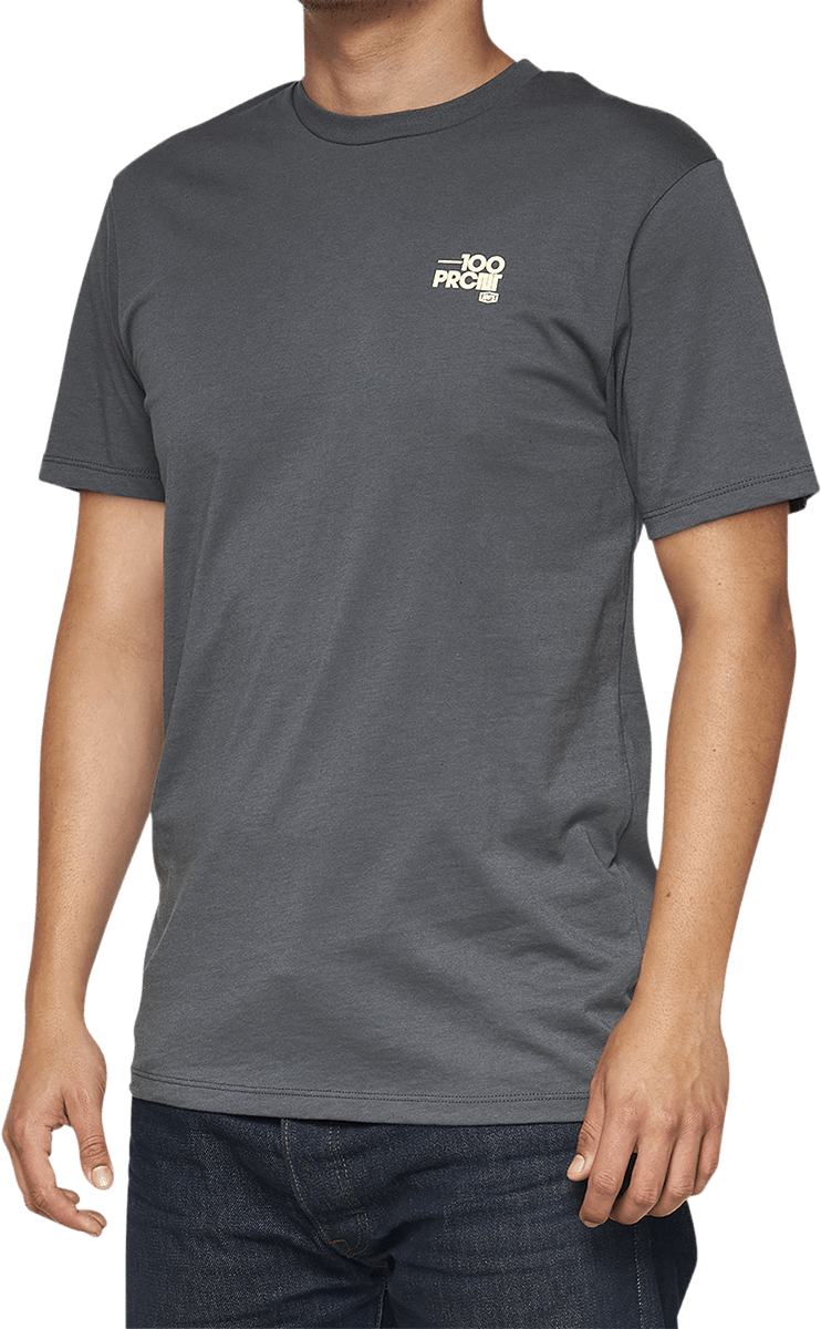 100% Ultra T-Shirt - Charcoal - Large 32145-052-12 - Electrek Moto