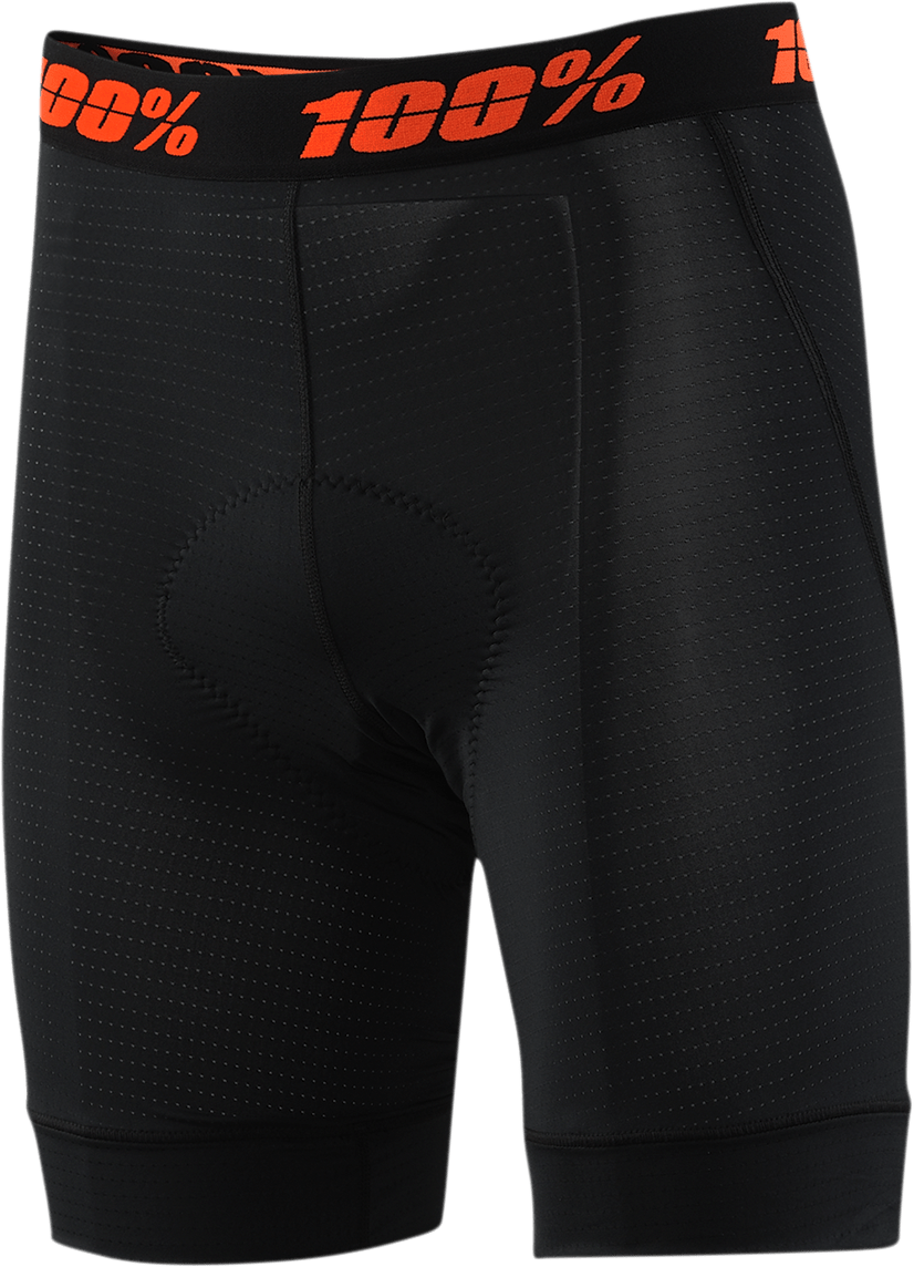 100% Youth Crux Liner Shorts - Black - US 24 40049-00001 - Electrek Moto