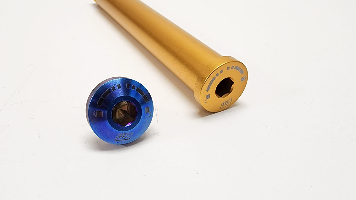 Warp 9 Titanium axle