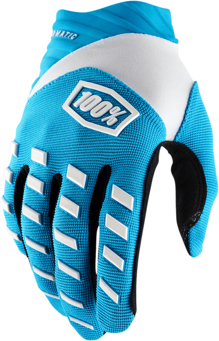 Airmatic Gloves - Blue - Small - Electrek Moto
