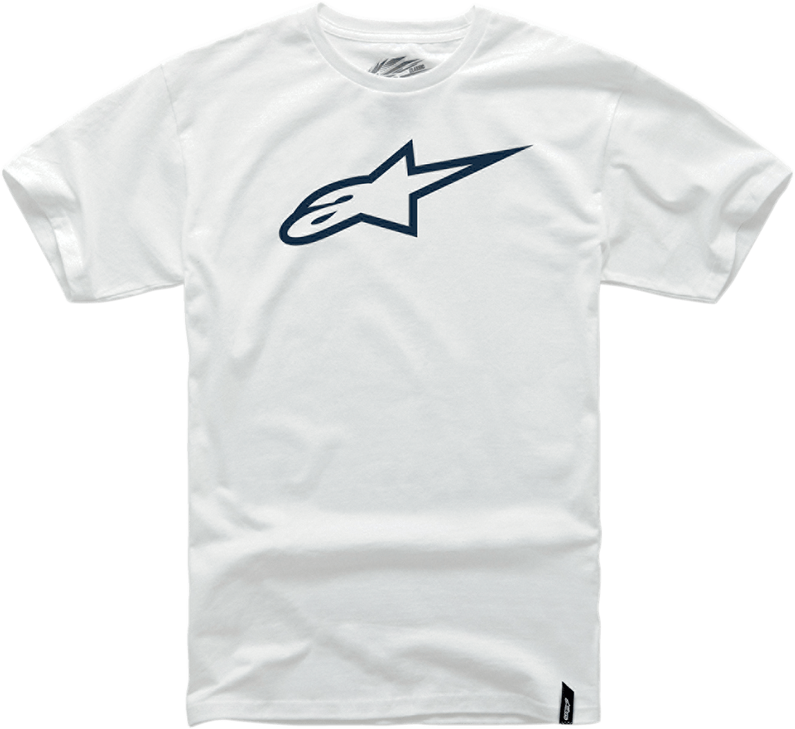 ALPINESTARS Ageless T-Shirt - White/Black - Large 1032720302010L - Electrek Moto