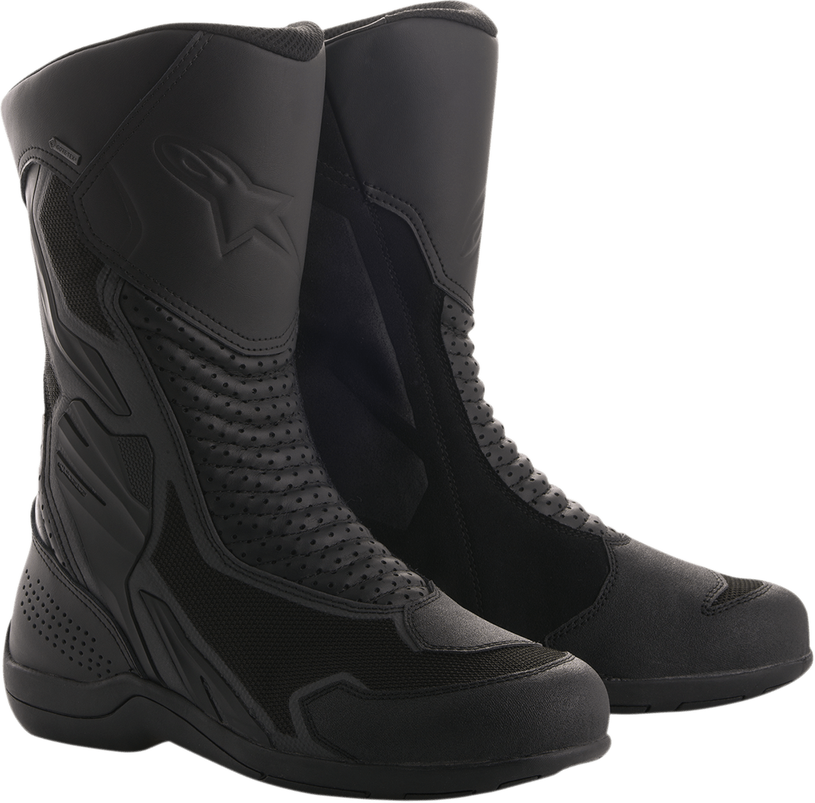 ALPINESTARS Air Plus Gore-Tex Boots - Black - US 4 / EU 37 2336017-10-37 - Electrek Moto