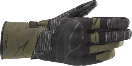 ALPINESTARS Andes V3 Drystar? Gloves - Black/Green - Large 3527521-1681-L - Electrek Moto