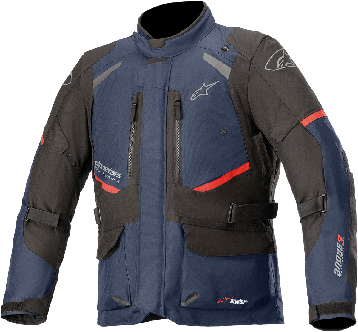 ALPINESTARS Andes v3 Drystar? Jacket Jacket - Blue/Black - 4XL 3207521-7109-4X - Electrek Moto