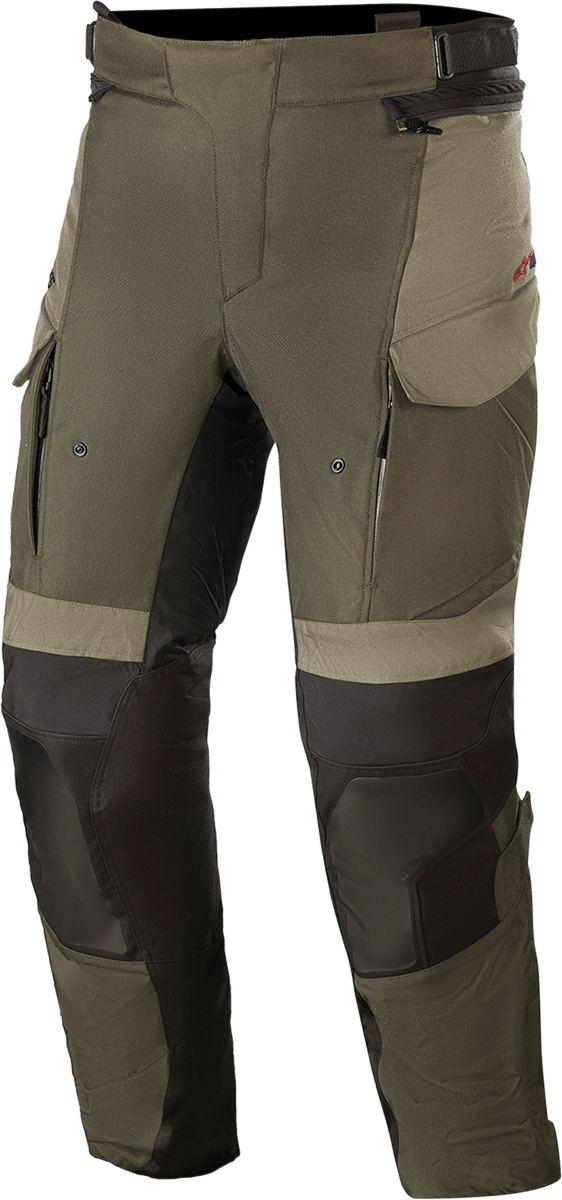 ALPINESTARS Andes v3 Drystar? Pants - Green - Medium 3227521-619-M - Electrek Moto