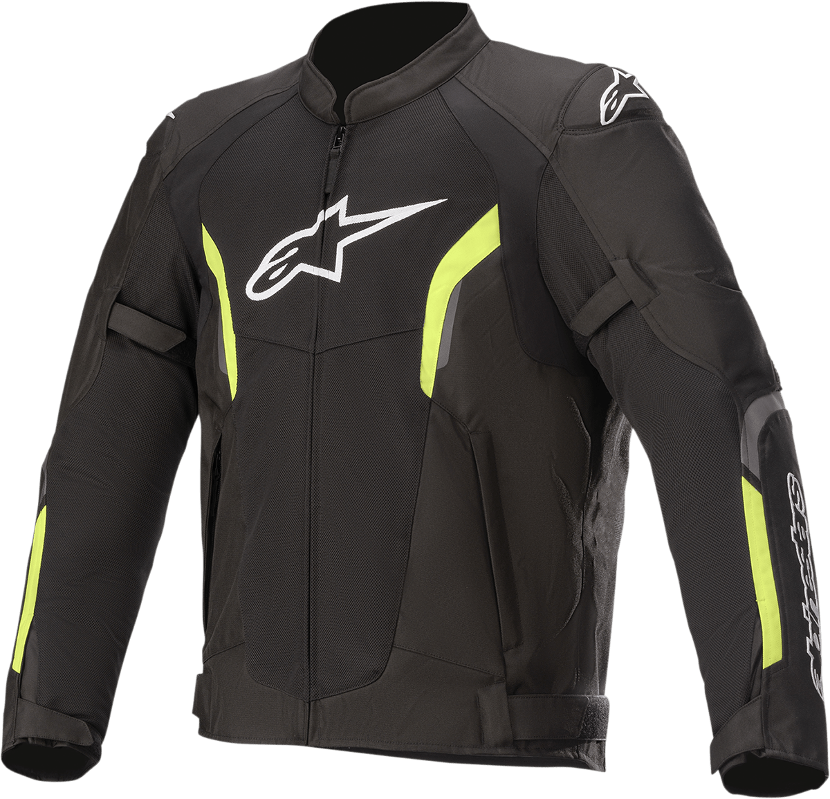 ALPINESTARS AST Air v2 Jacket - Black/Yellow - Large 3306121-155-L - Electrek Moto
