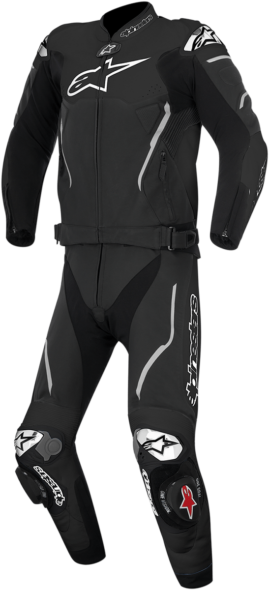 ALPINESTARS Atem v3 2-Piece Leather Suit - Black - US 40 / EU 50 3166515-10-50 - Electrek Moto
