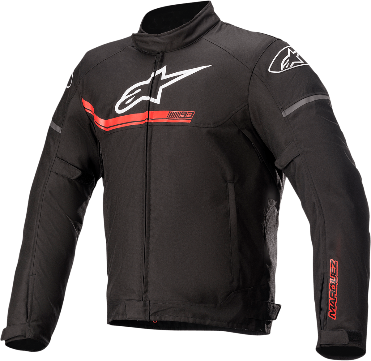 ALPINESTARS Austin Jacket - Black/Red - 2XL 3200821-13-2X - Electrek Moto