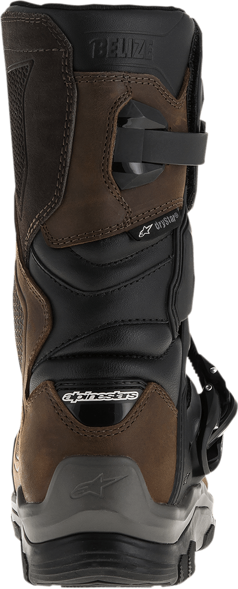 ALPINESTARS Belize Drystar? Boots - Oiled Brown - US 10 2047317-82-10 - Electrek Moto