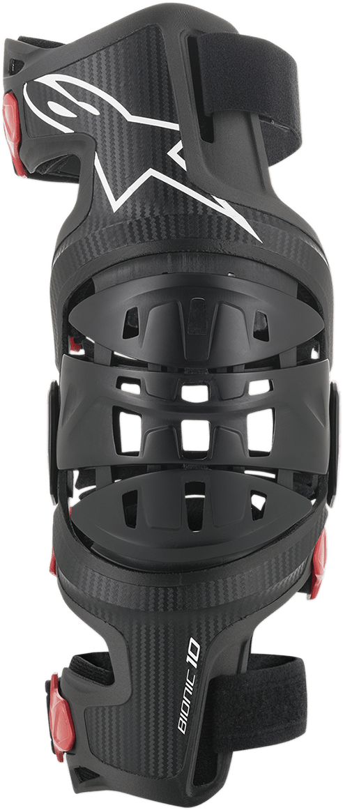 ALPINESTARS Bionic-10 Carbon Knee Brace - Right - Large 650031913L - Electrek Moto