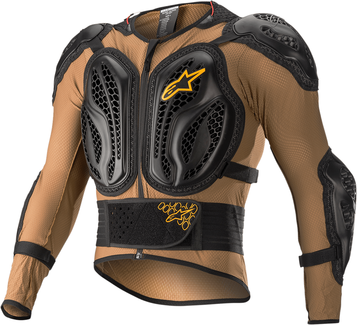 ALPINESTARS Bionic Action Jacket - Camel/Black - XL 6506818-879-XL - Electrek Moto