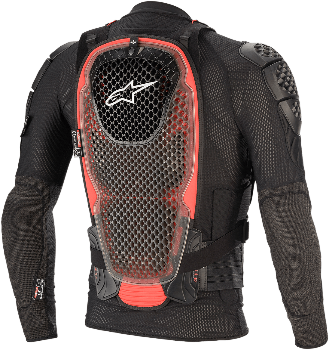 ALPINESTARS Bionic Tech v2 Jacket - Black/Red - 2XL 6506520-13-2X - Electrek Moto