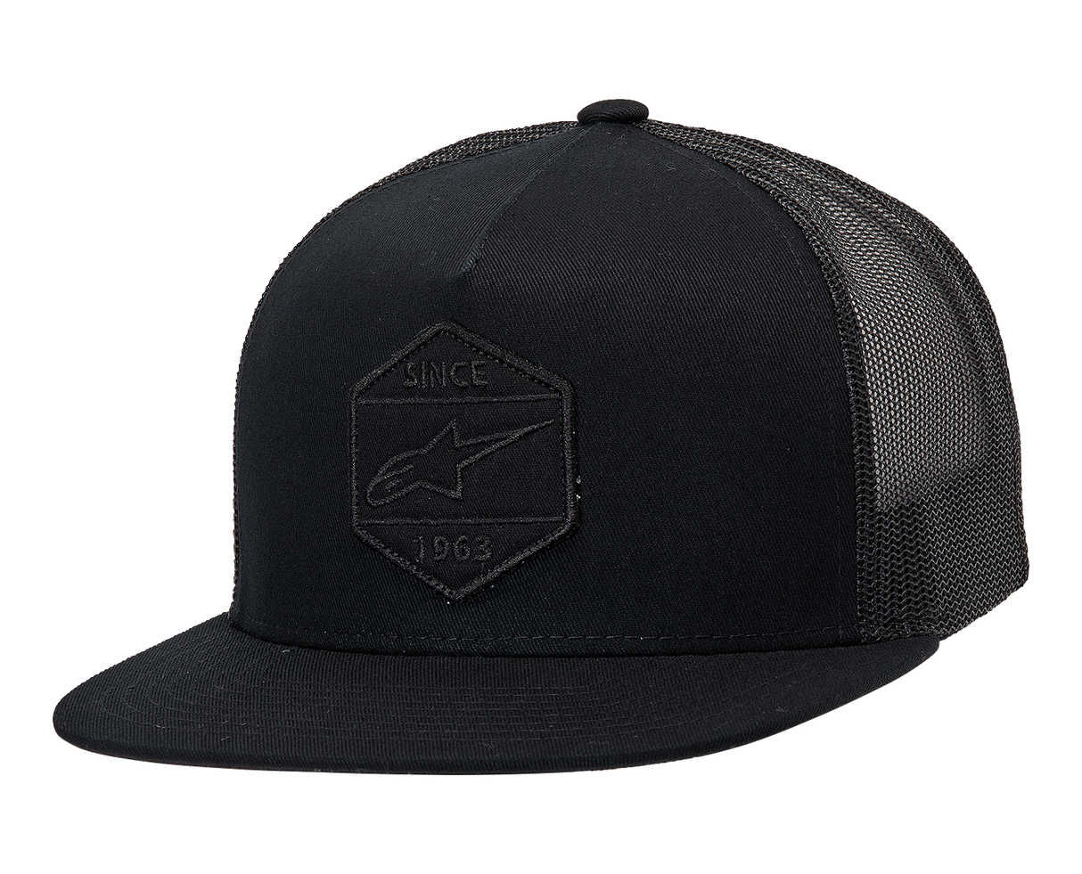 ALPINESTARS Bolt Trucker Hat - Black/Black - One Size 1213810141010OS - Electrek Moto