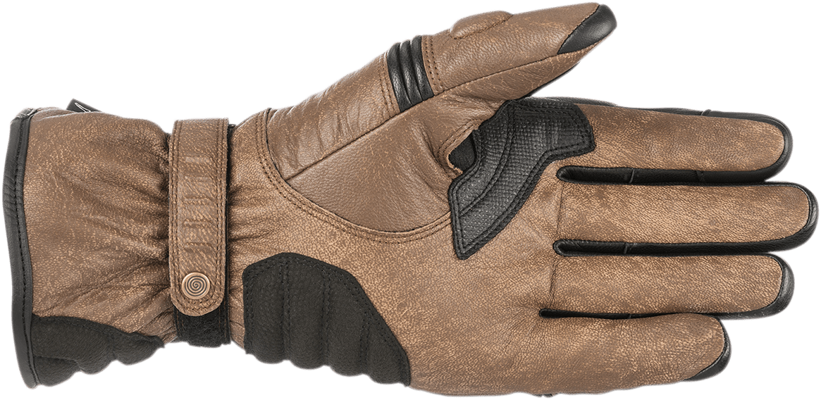 ALPINESTARS Cafe Divine Drystar? Gloves - Brown/Black - 3XL 3528318-82-3X - Electrek Moto