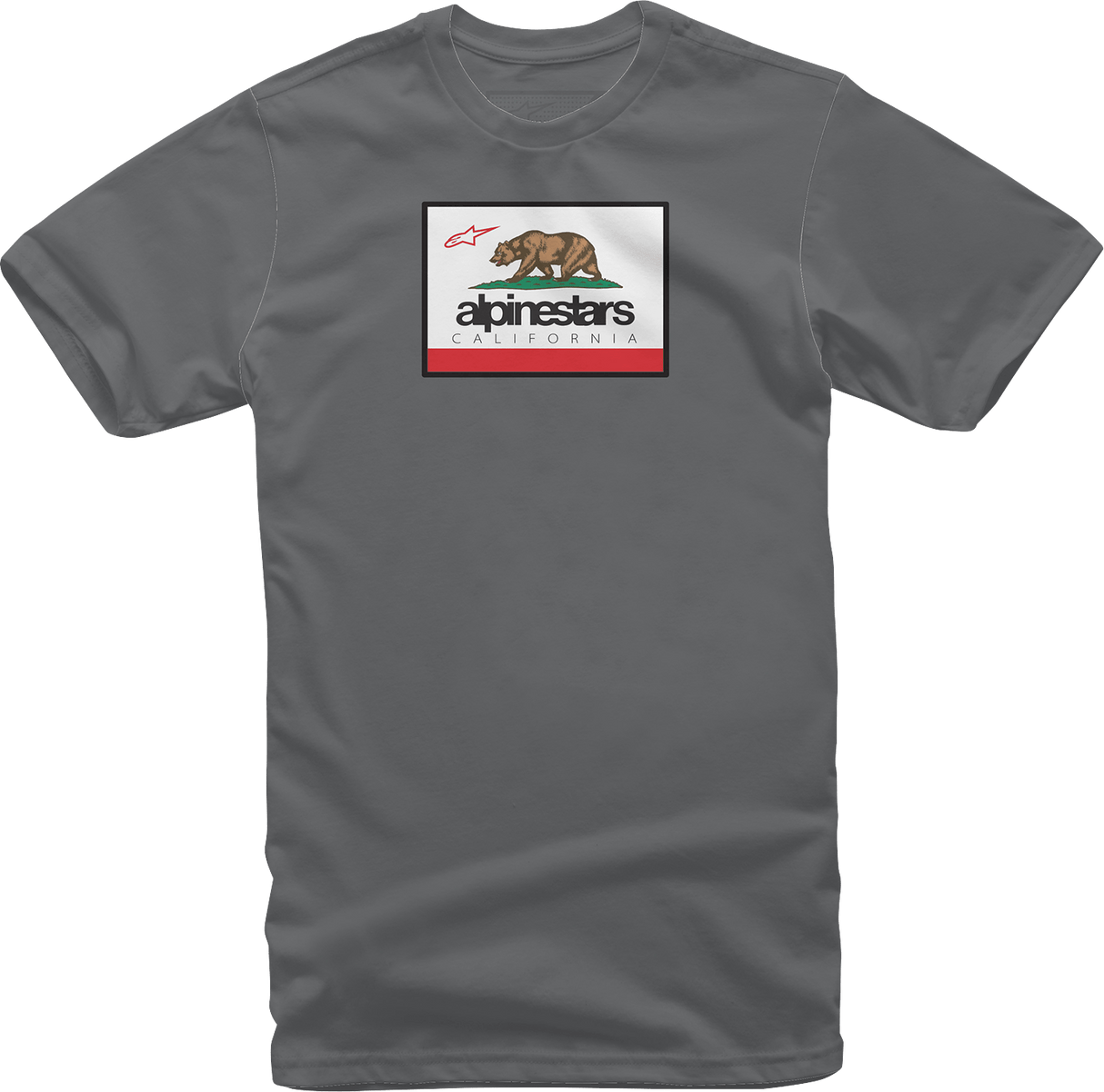 ALPINESTARS Cali 2.0 T-Shirt - Gray - 2XL 121272070182X - Electrek Moto