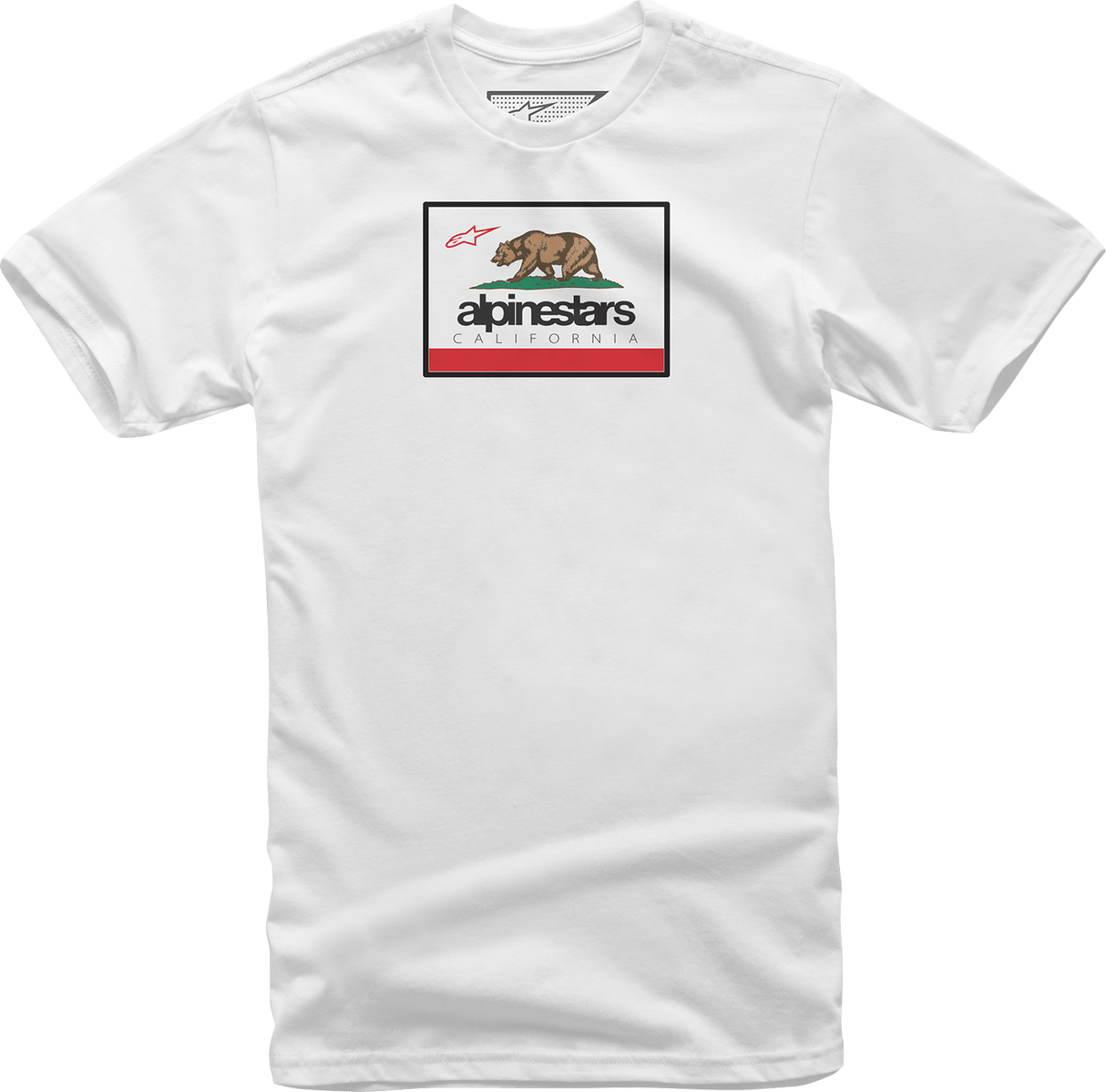 ALPINESTARS Cali 2.0 T-Shirt - White - XL 12127207020XL - Electrek Moto