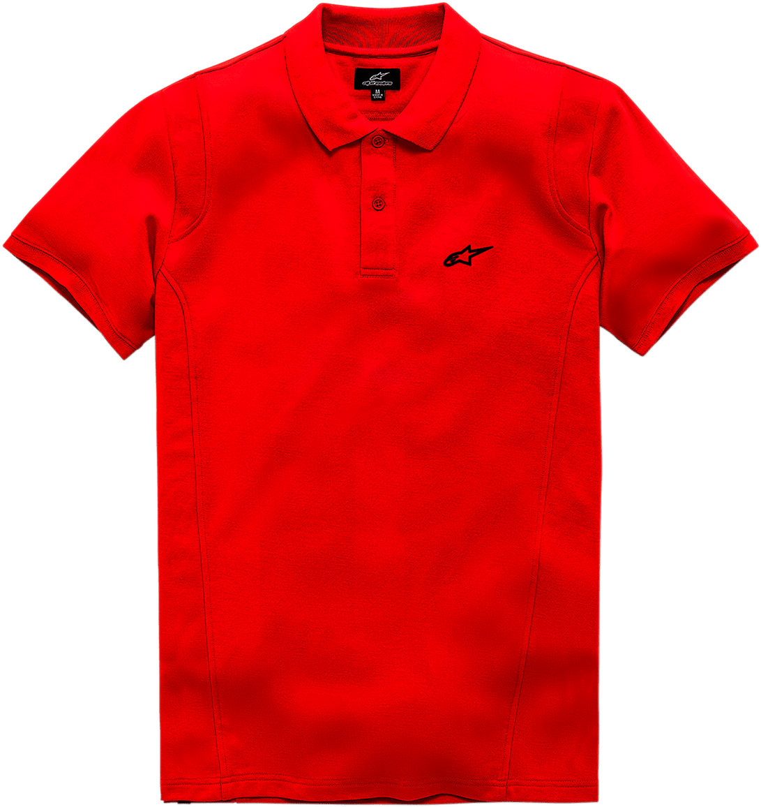 ALPINESTARS Capital Polo T-Shirt - Red - 2XL 1038-41000-302X - Electrek Moto