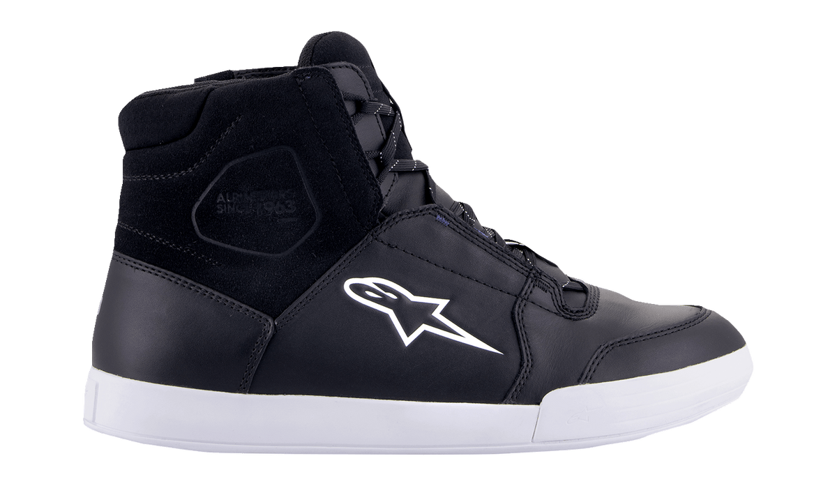 ALPINESTARS Chrome Shoes - Waterproof - Black/White - US 12.5