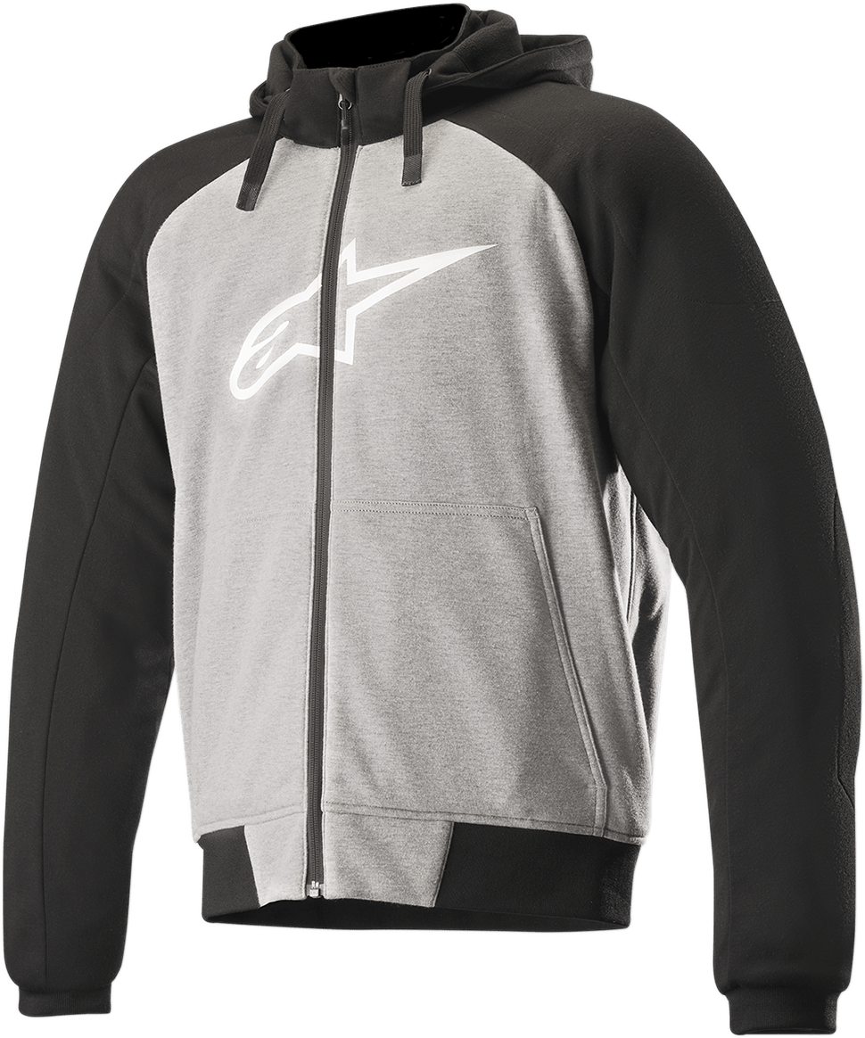 ALPINESTARS Chrome Sport Hoodie - Gray - Medium 4200918 - 951 - M - Electrek Moto