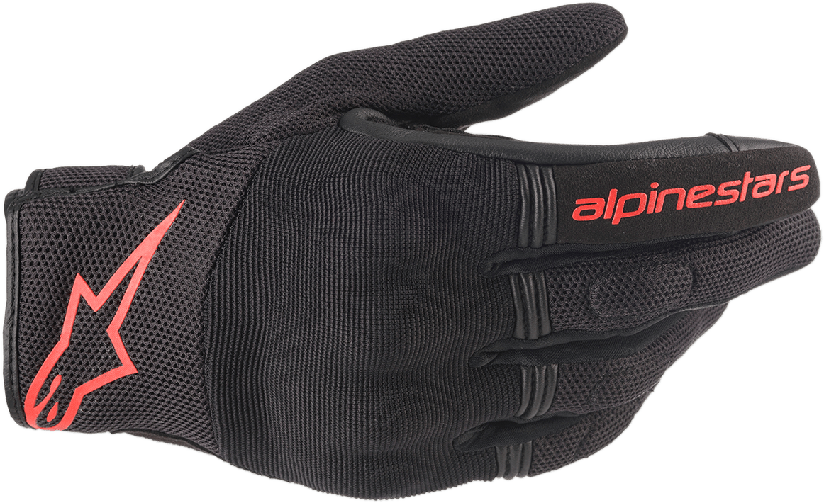 ALPINESTARS Copper Gloves - Black/Red - Medium 3568420 - 1030 - M - Electrek Moto