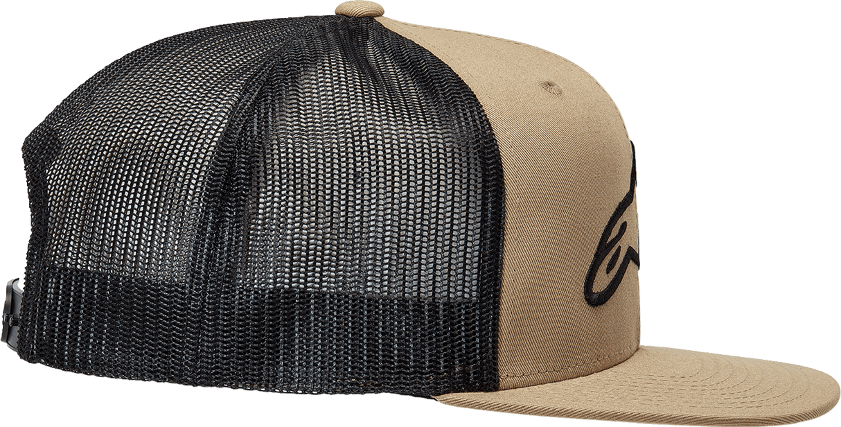 ALPINESTARS Corp Trucker Hat - Sand/Black - One Size 1025810032310OS - Electrek Moto