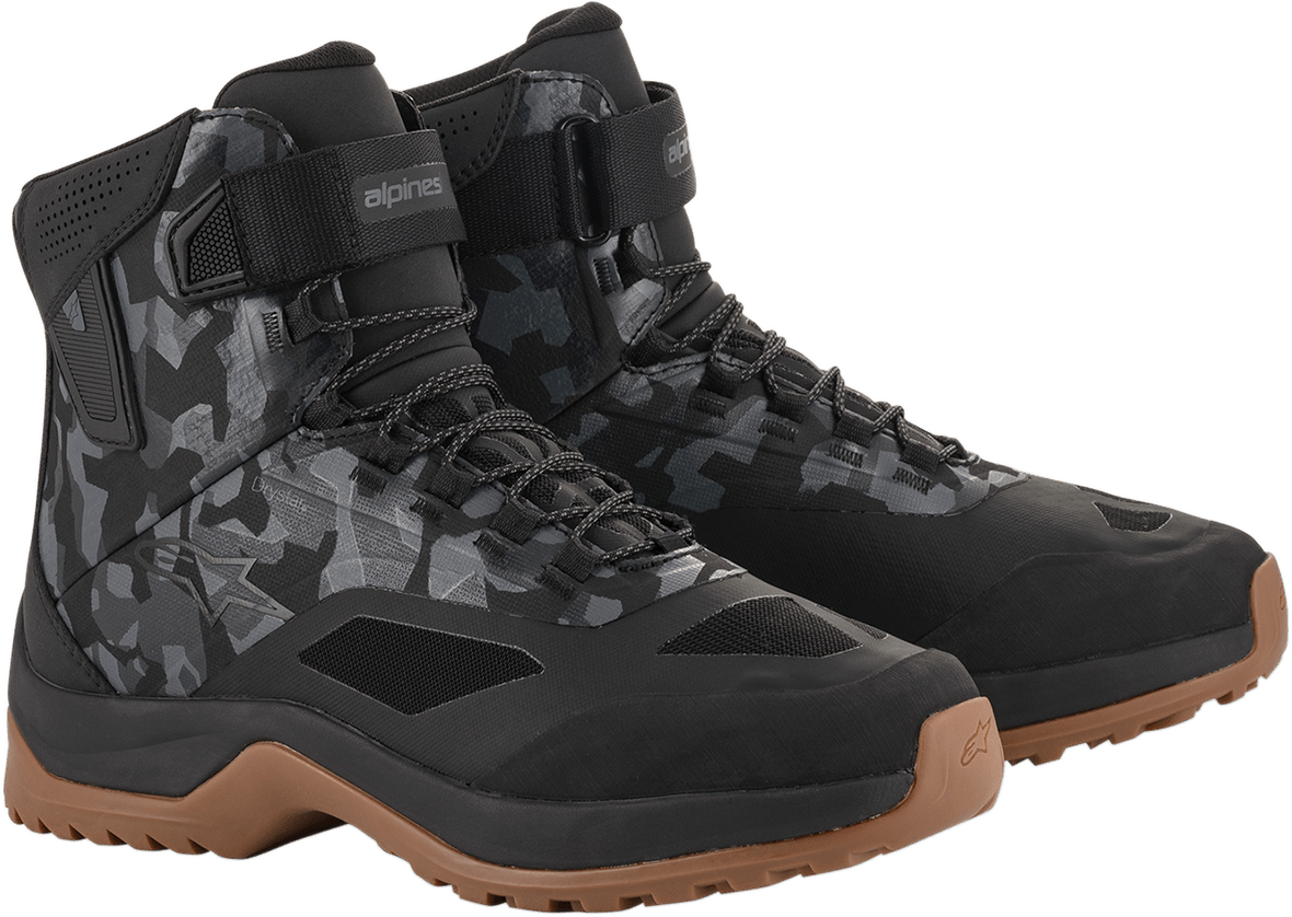 ALPINESTARS CR - 6 Drystar? Shoes - Black/Gray/Gunmetal - US 10.5 2611020908410.5 - Electrek Moto