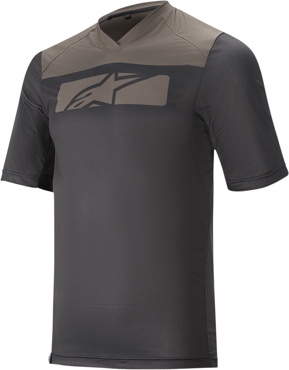 ALPINESTARS Drop 4.0 Jersey - Short - Sleeve - Black/Gray - Medium 1766220 - 1065 - MD - Electrek Moto