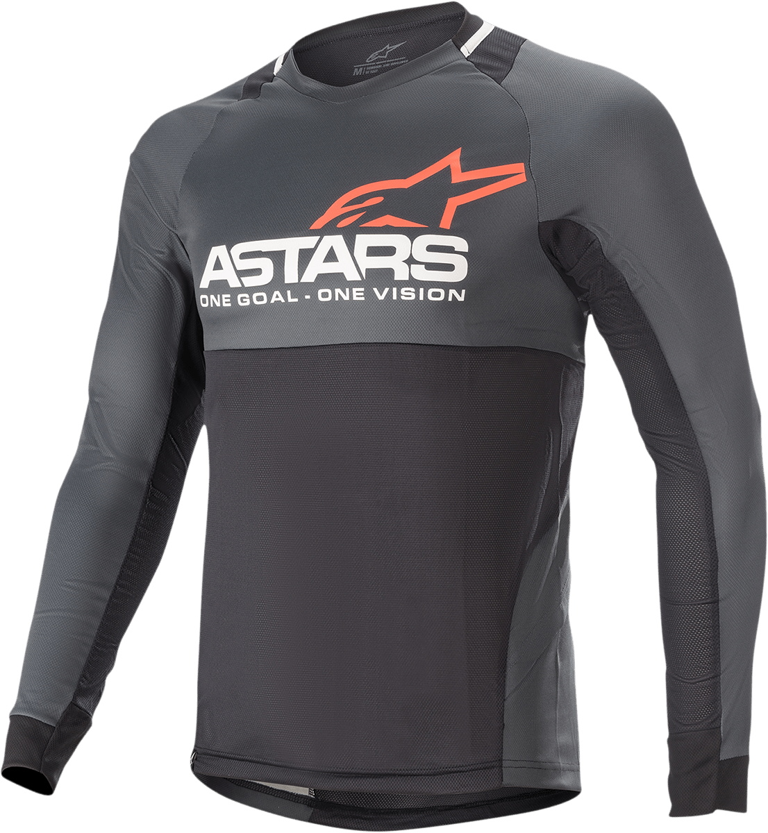 ALPINESTARS Drop 8.0 Long - Sleeve Jersey - Black/Coral - XL 1766921 - 1793 - XL - Electrek Moto