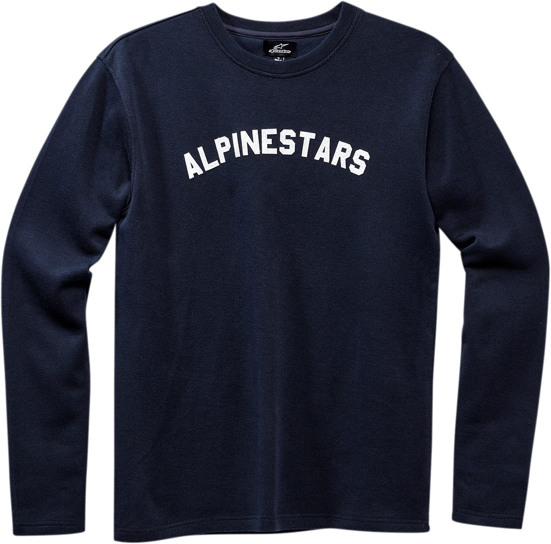 ALPINESTARS Duster Long - Sleeve Premium T - Shirt - Navy - Medium 12307150070M - Electrek Moto