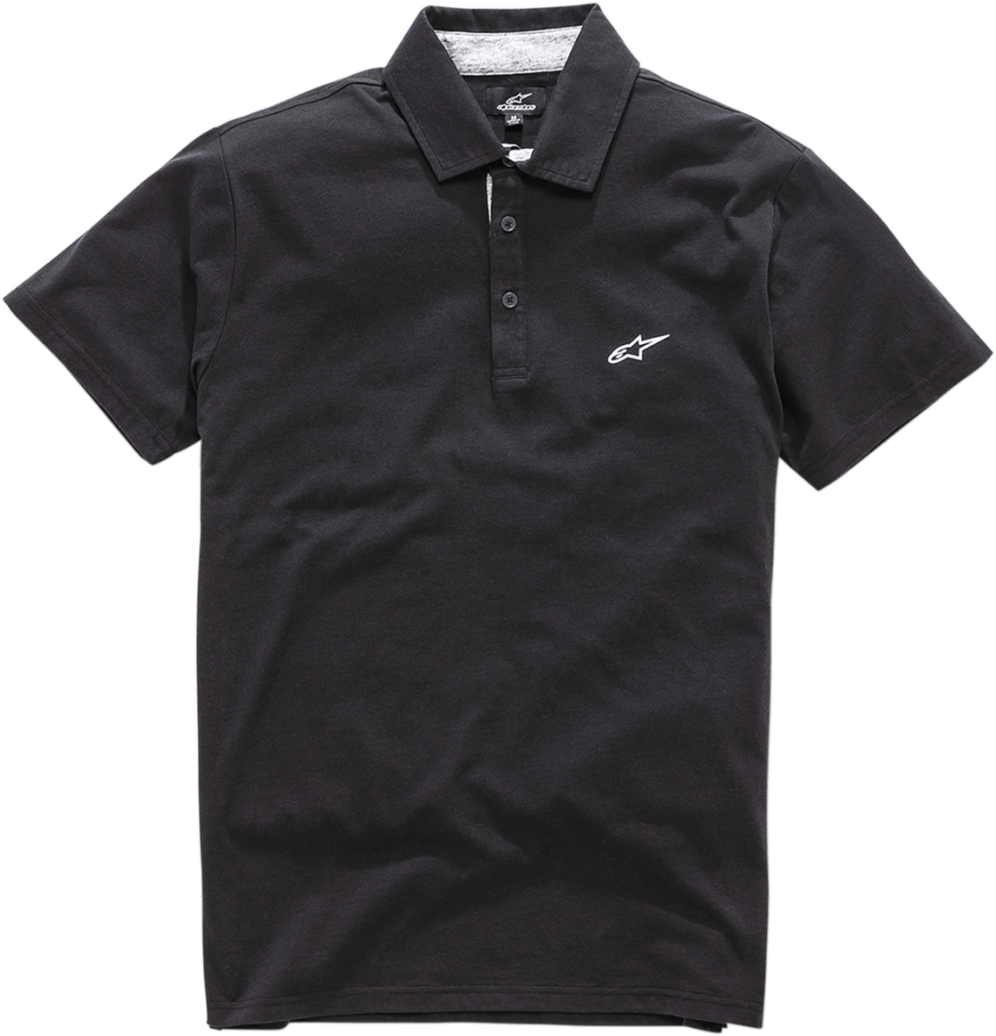 ALPINESTARS Eternal Polo Shirt - Black - XL 10184100410XL - Electrek Moto