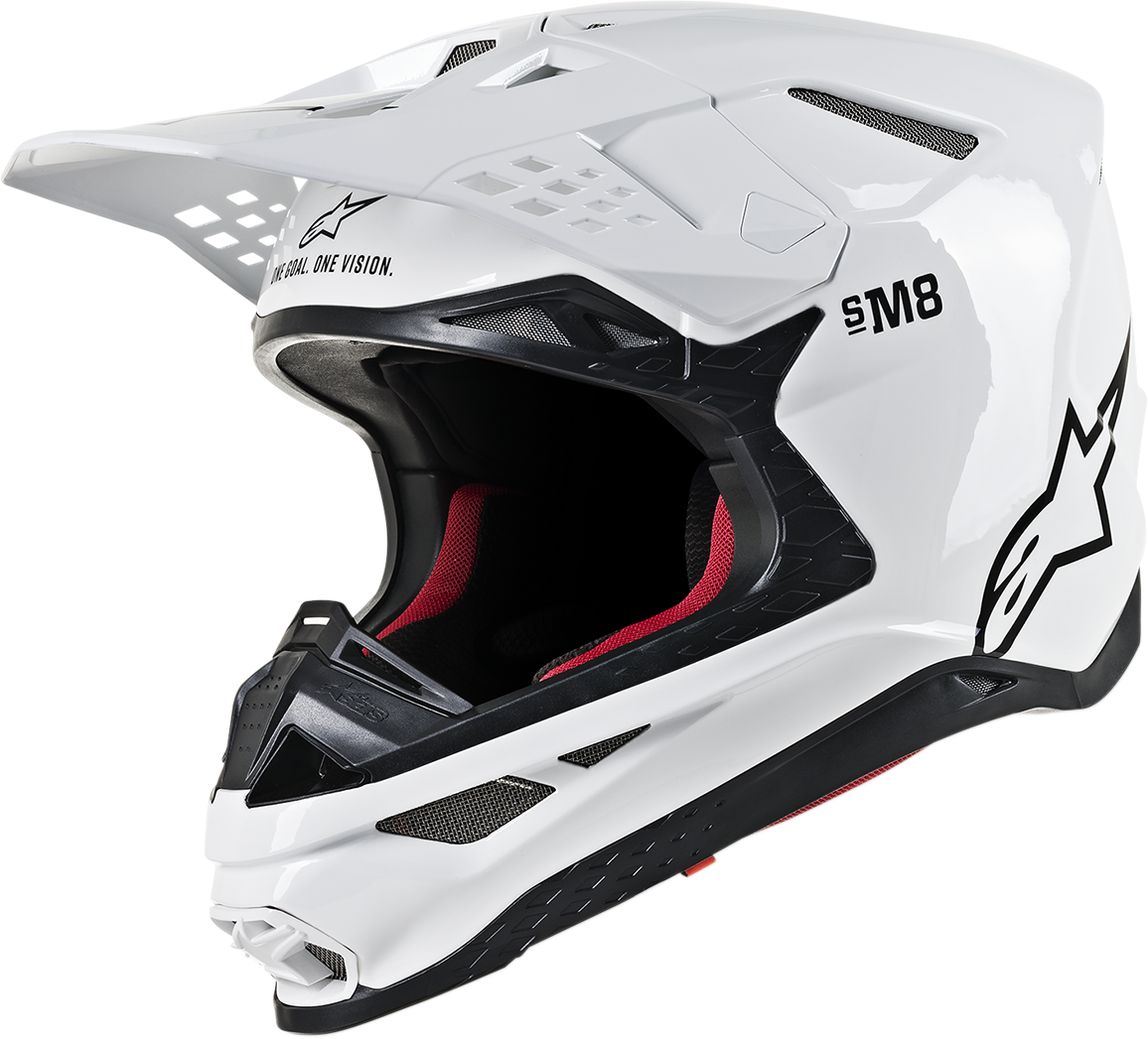 Supertech M8 Helmet - MIPS - Gloss White - XS