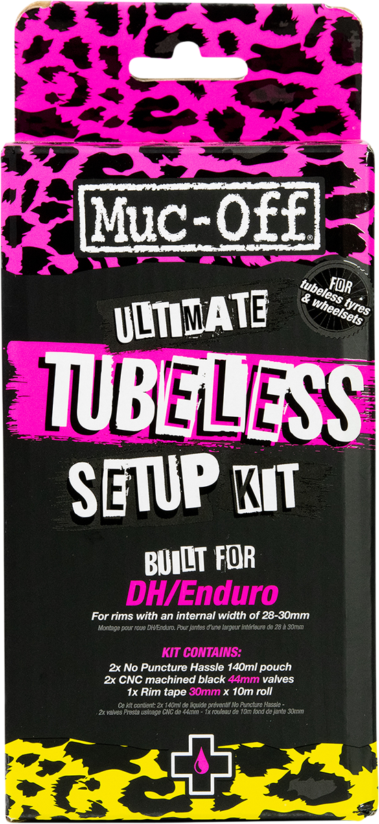 Ultimate Tubeless Setup Kit - DH/Trail/Enduro