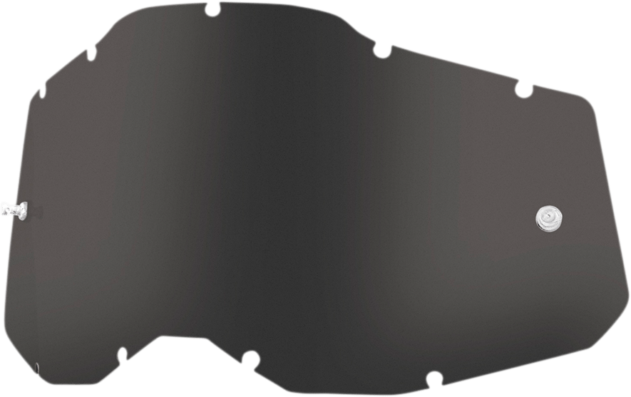 100% Accuri 2/Racecraft 2/Strata 2 Lens - Dark Smoke 59077-00005 - Electrek Moto