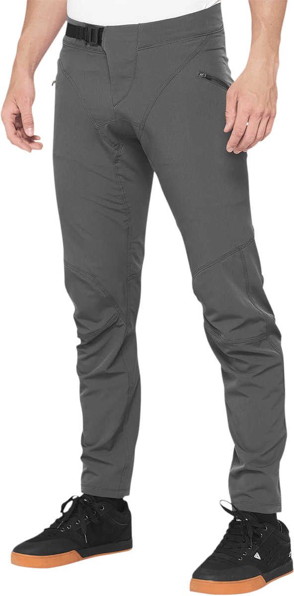 100% Airmatic Pants - Charcoal - US 30 40025-00015 - Electrek Moto