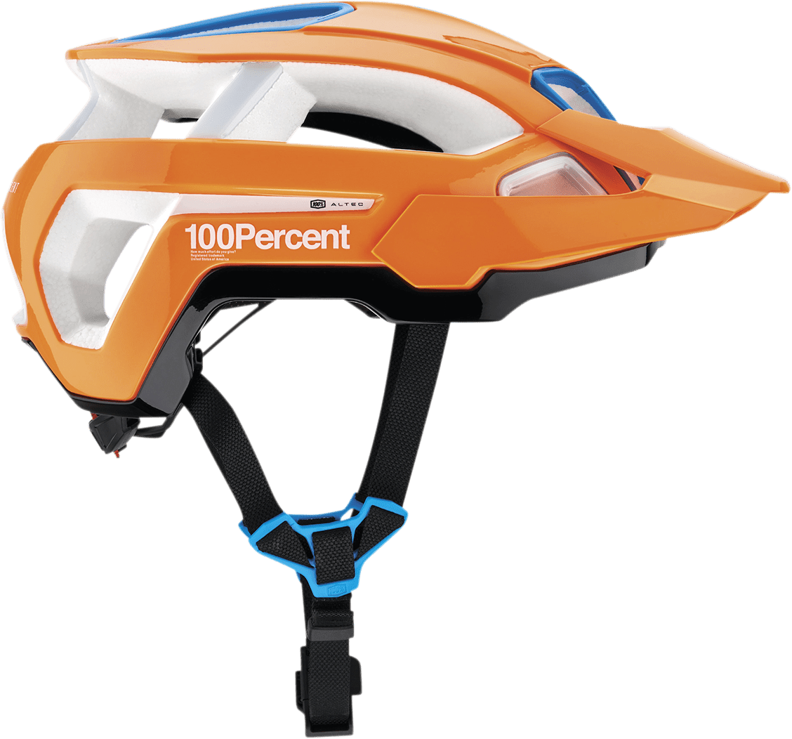 100% Altec Helmet - Fidlock - CPSC/CE - Orange - L/XL 80004-00018 - Electrek Moto