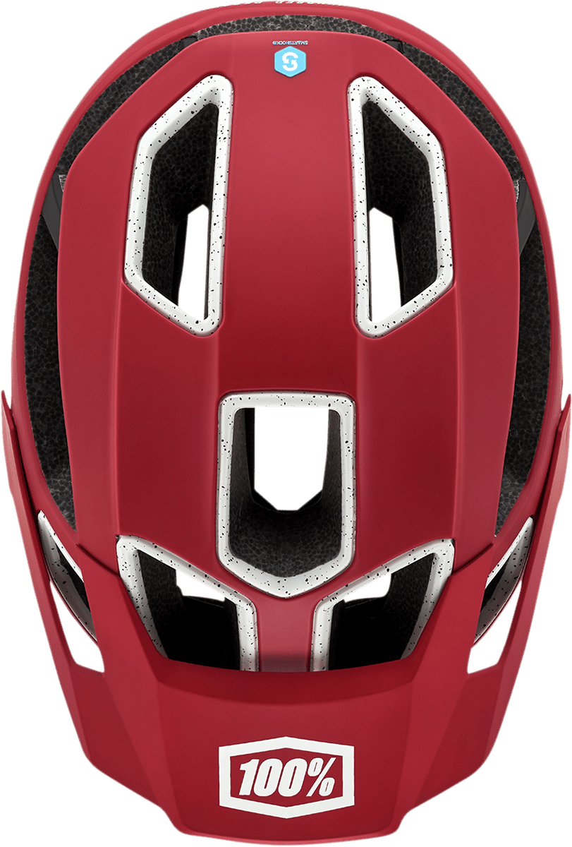 100% Altec Helmet - Fidlock - CPSC/CE - Red - L/XL 80004-00006 - Electrek Moto
