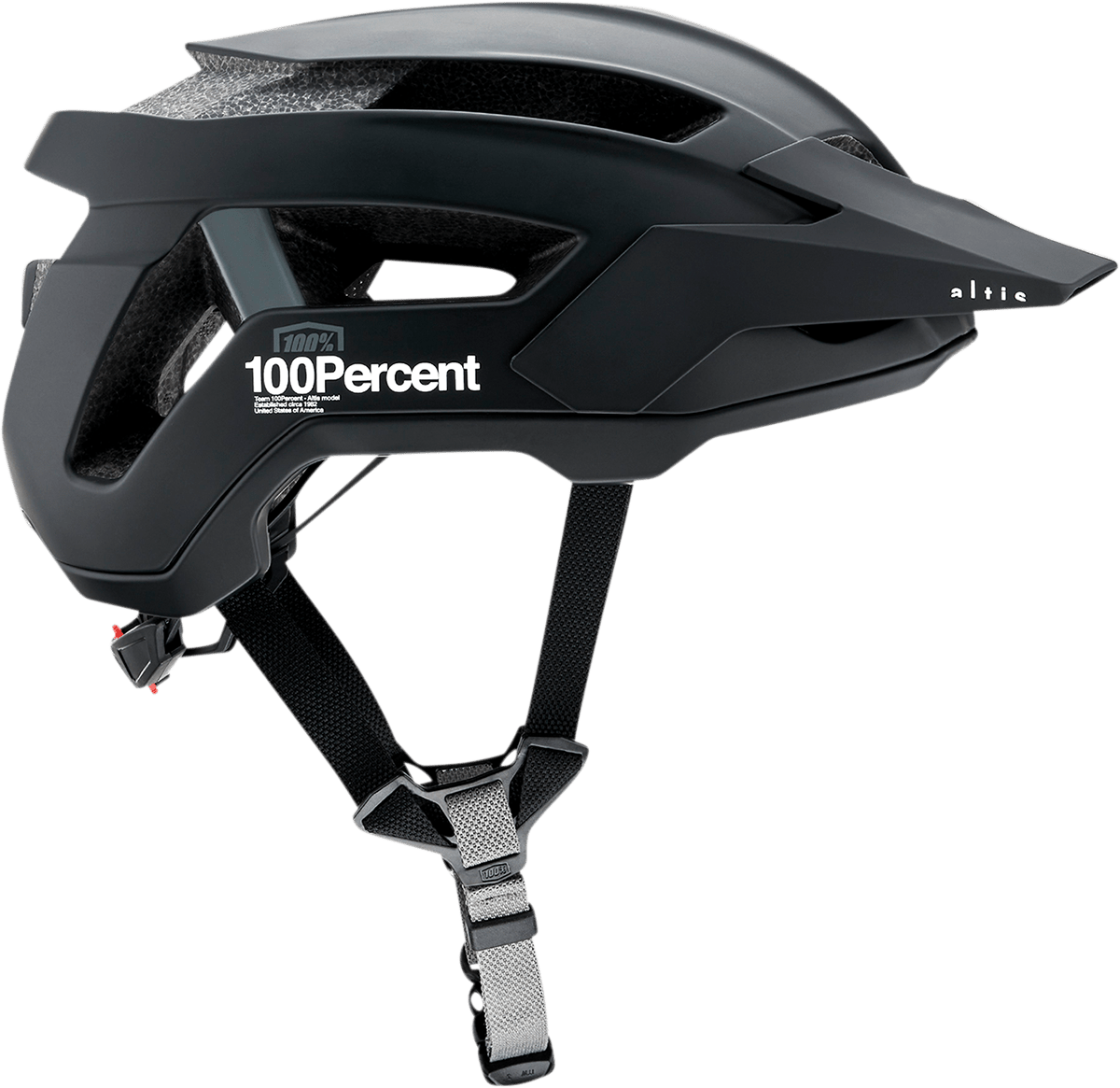 100% Altis Helmet - Black - XS/S 80006-00001 - Electrek Moto