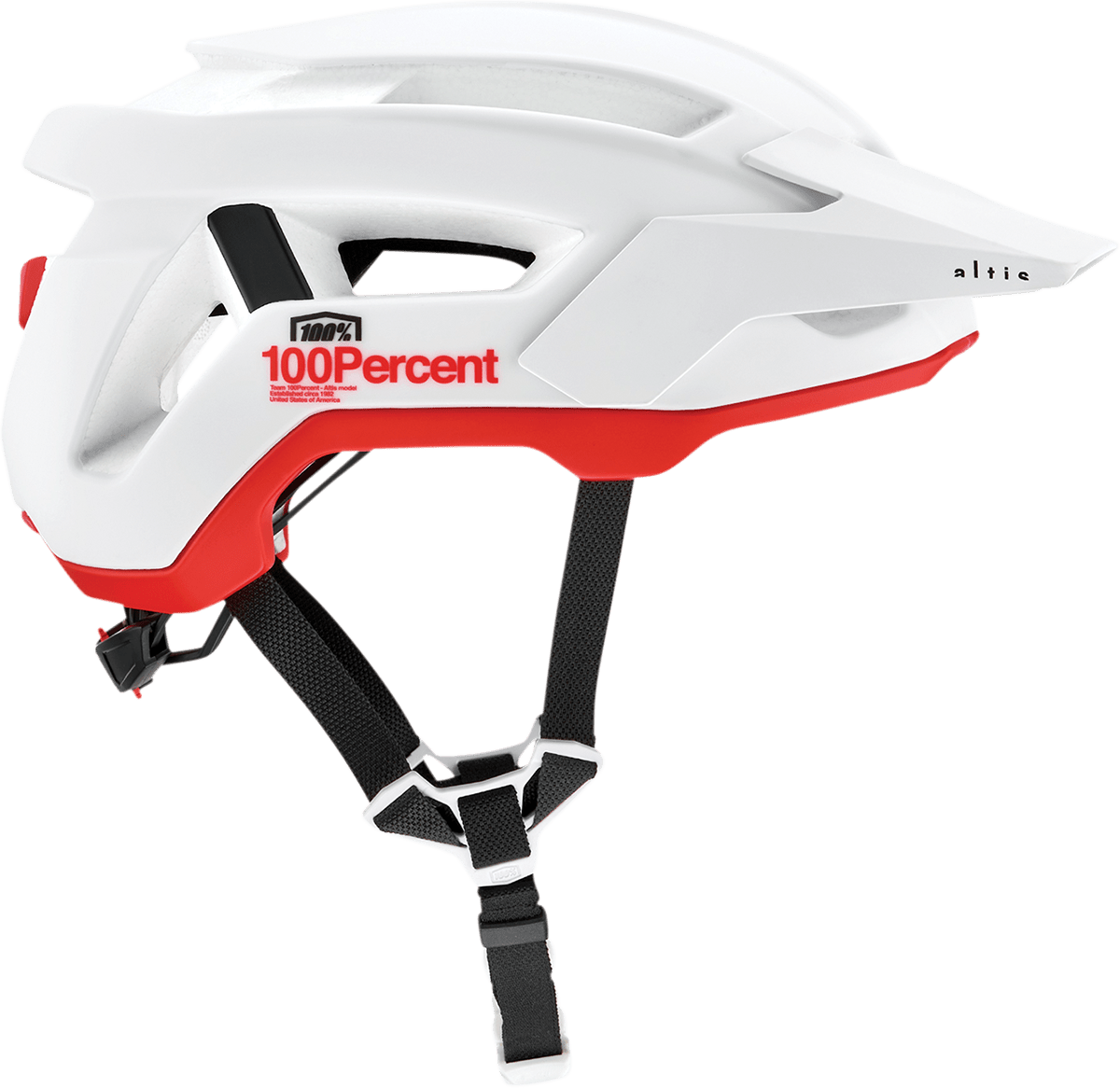 100% Altis Helmet - White - L/XL 80006-00015 - Electrek Moto
