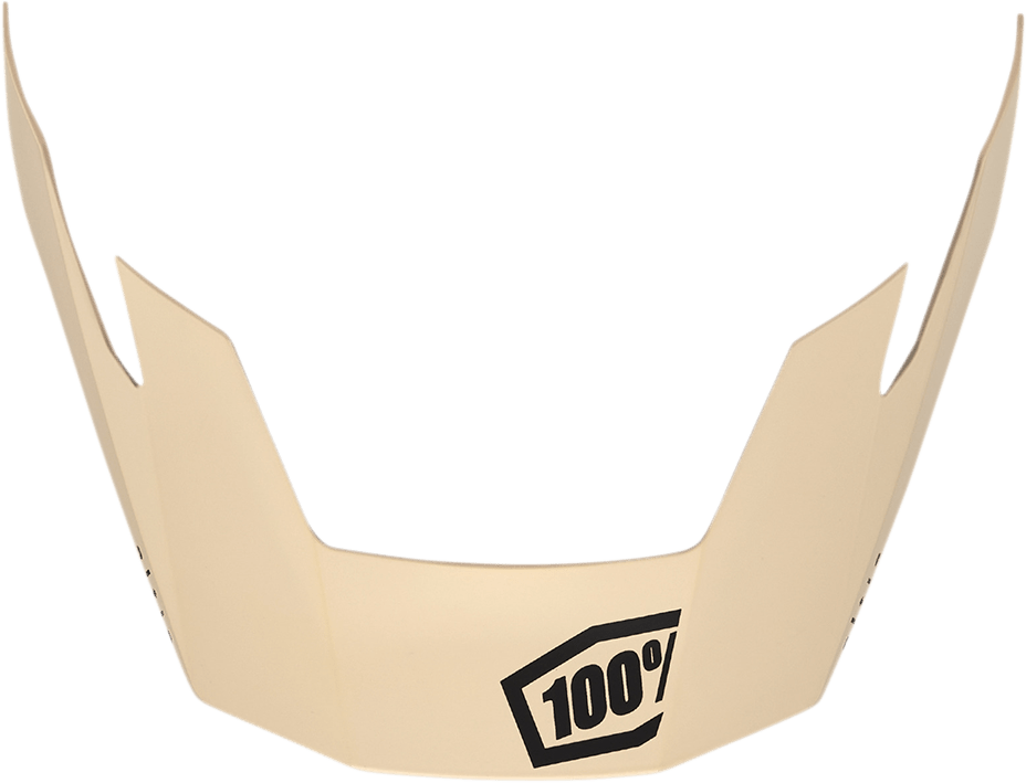 100% Altis Visor - Tan 89029-00004 - Electrek Moto