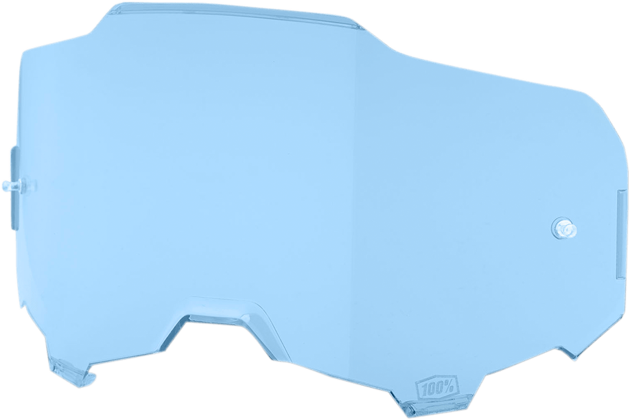 100% Armega Lens - Blue 59049-00001 - Electrek Moto