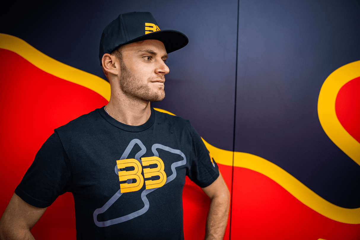 100% BB33 Track T-Shirt - Black - XL BB-32141-001-13 - Electrek Moto