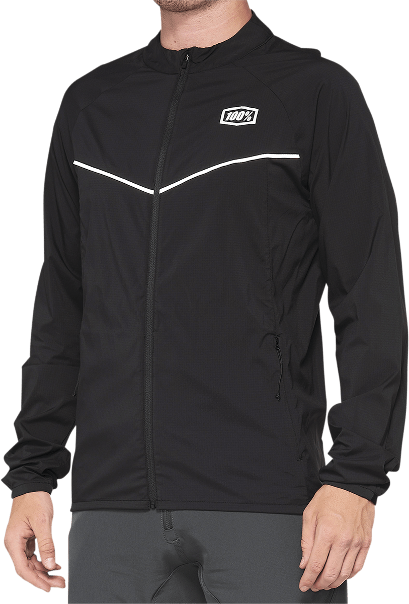 100% Corridor Jacket - Black - Small 40042-00000 - Electrek Moto