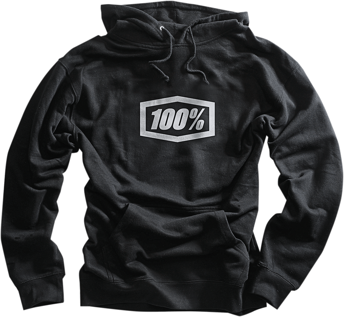 100% Icon Hoodie - Black - Small 20029-00000 - Electrek Moto