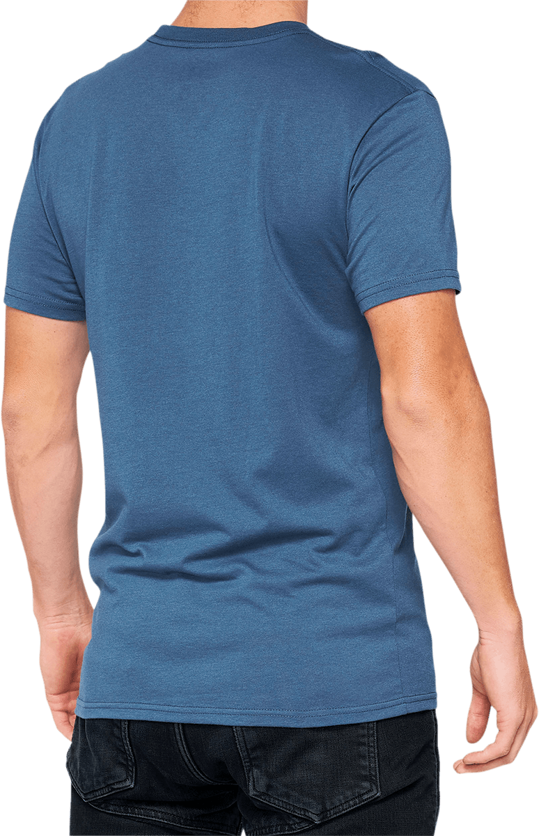 100% Kramer T-Shirt - Slate - Medium 32131-463-11 - Electrek Moto