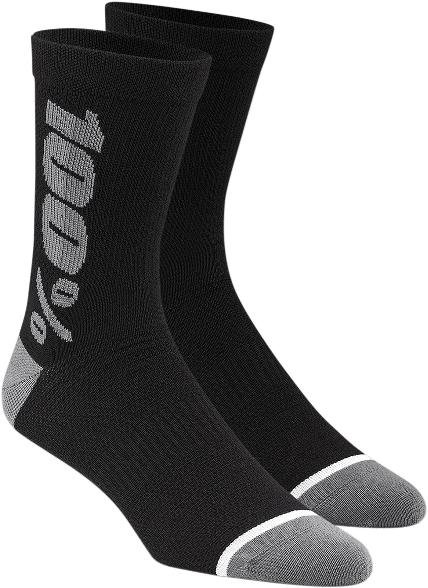 100% Merino Wool Performance Socks - Black/Gray - Small/Medium 20051-00002 - Electrek Moto