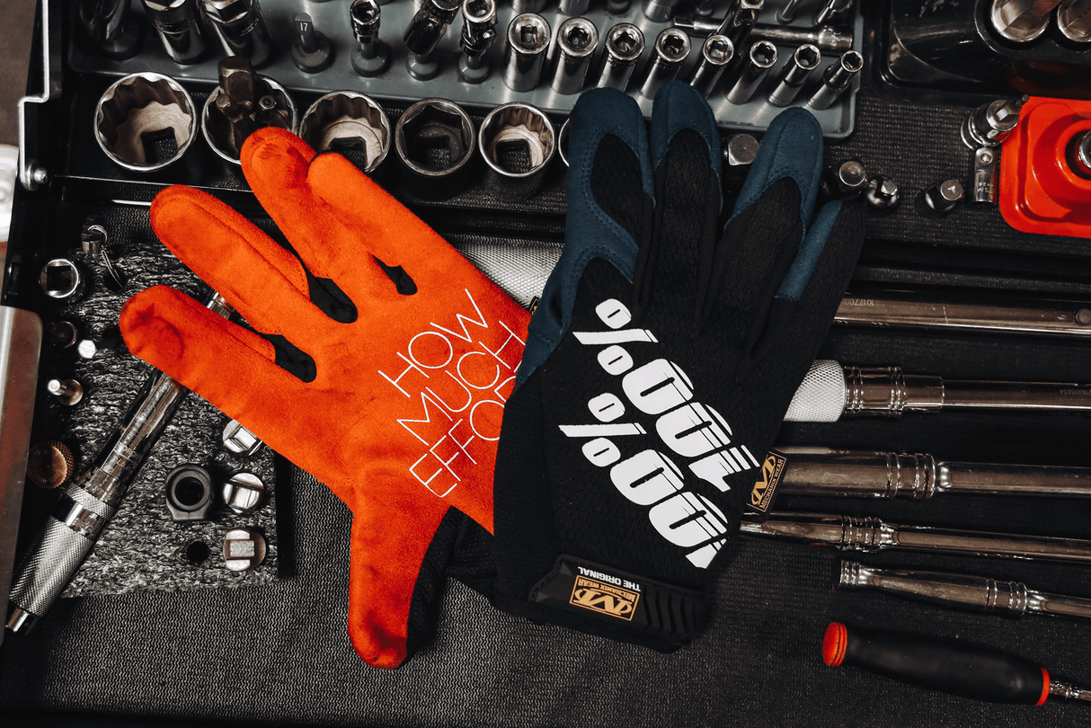 100% Original Gloves - Black - XL 100-MG-05-011 - Electrek Moto